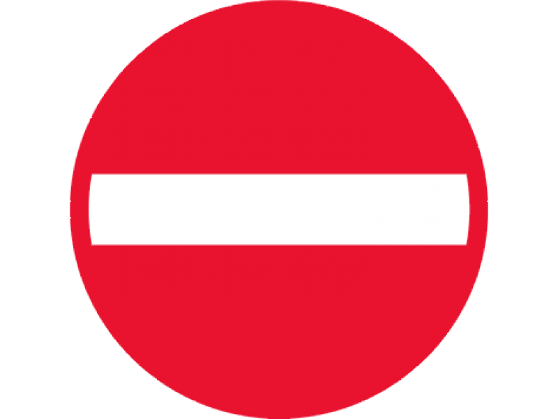 C19 - Indkørsel forbudt