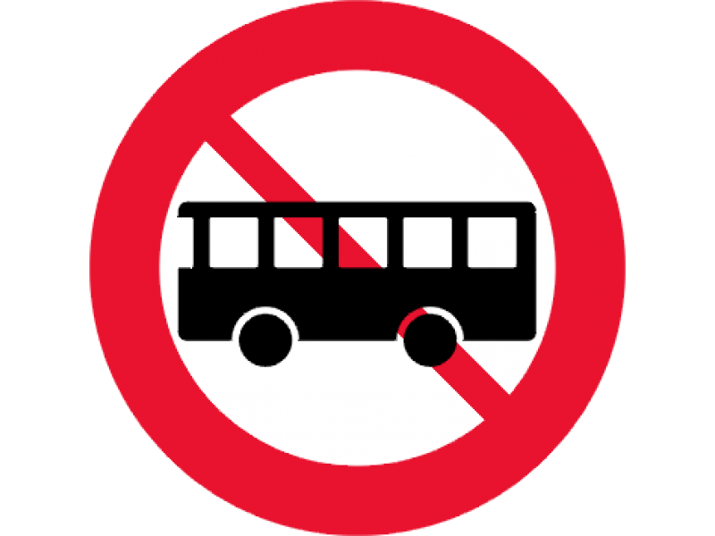 C23,2 - Bus forbudt