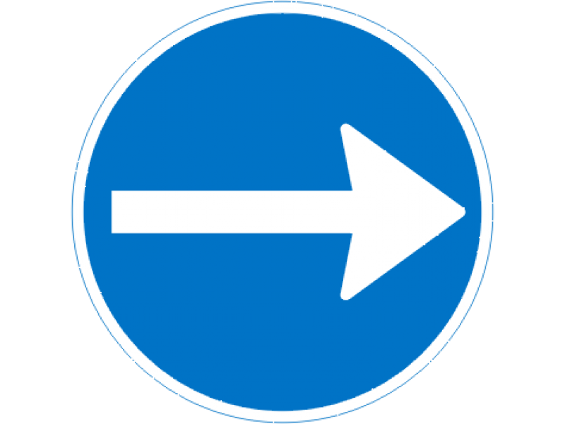 D11,3 - Påbudt kørselsretning