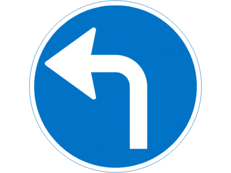 D11,4 - Påbudt kørselsretning