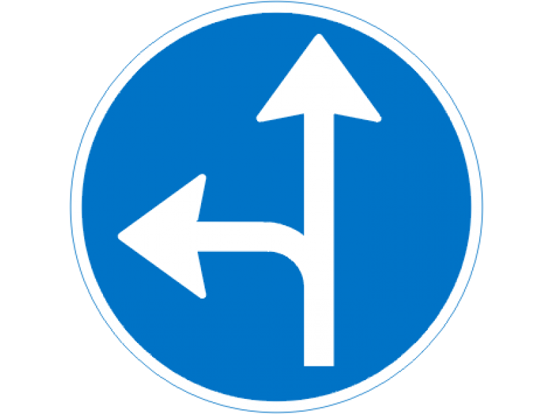 D11,6 - Påbudt kørselsretning