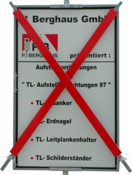 Afdækningskryds 1250X1600 MM